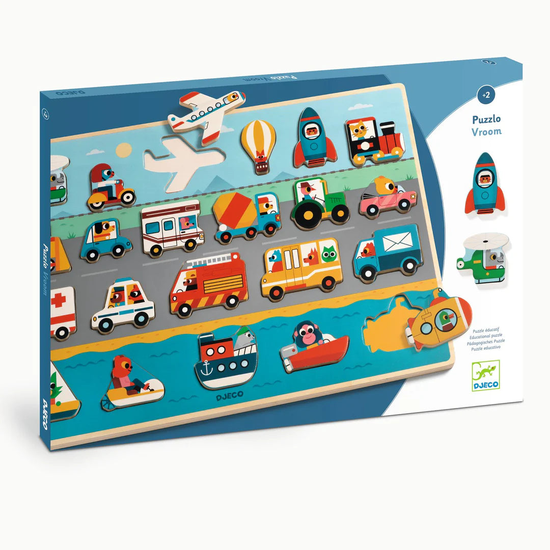 Wooden Puzzles, Puzzlo Vroom