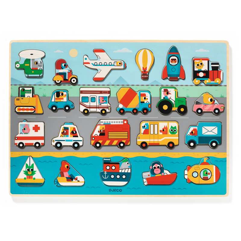Wooden Puzzles, Puzzlo Vroom