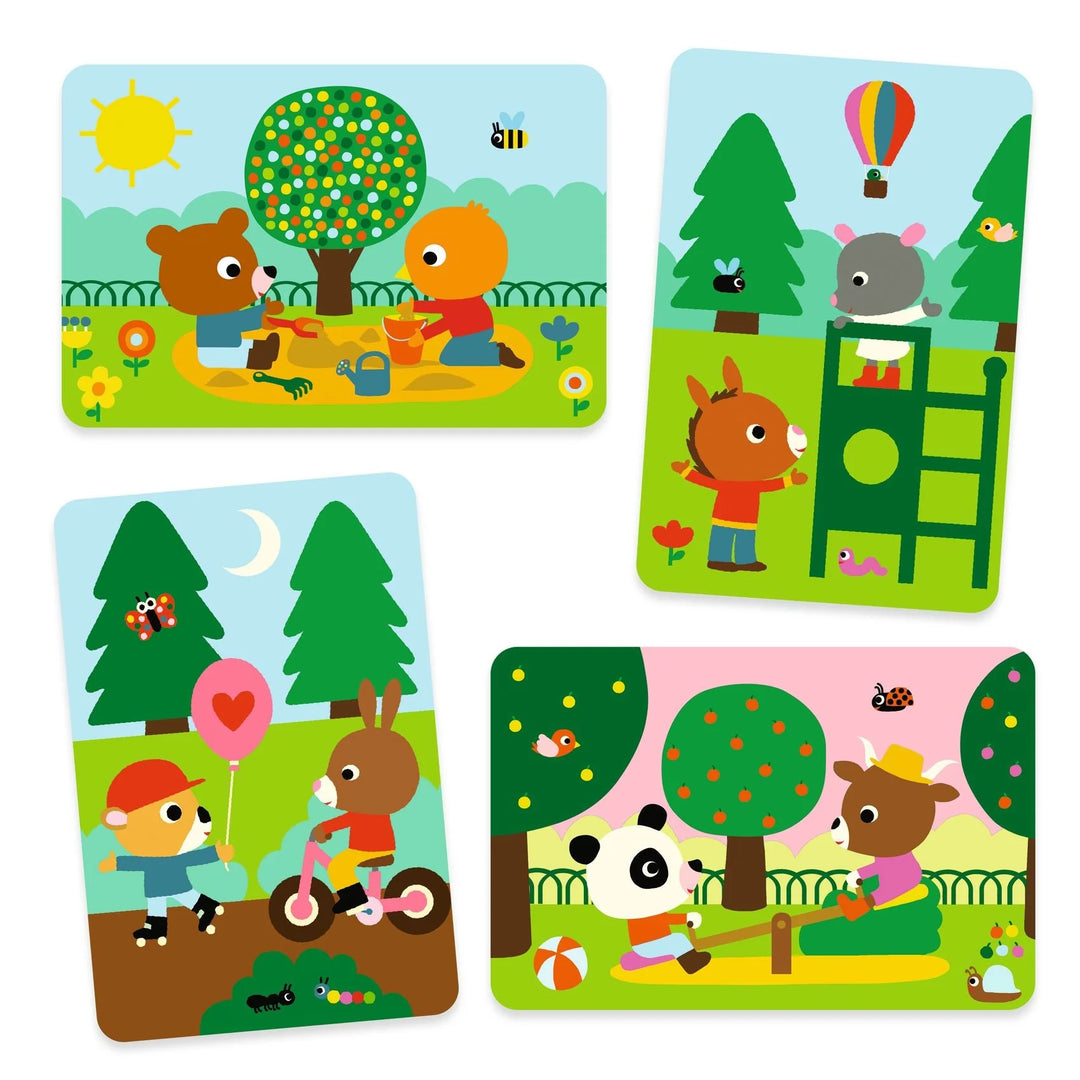 In the Park, Magic Coloring