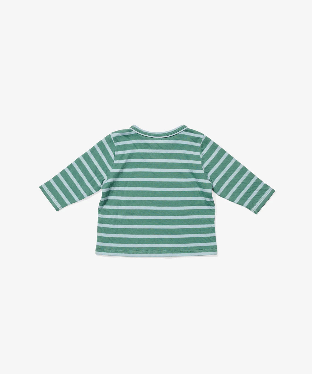 Edward Baby T-Shirt, Forest Stripe