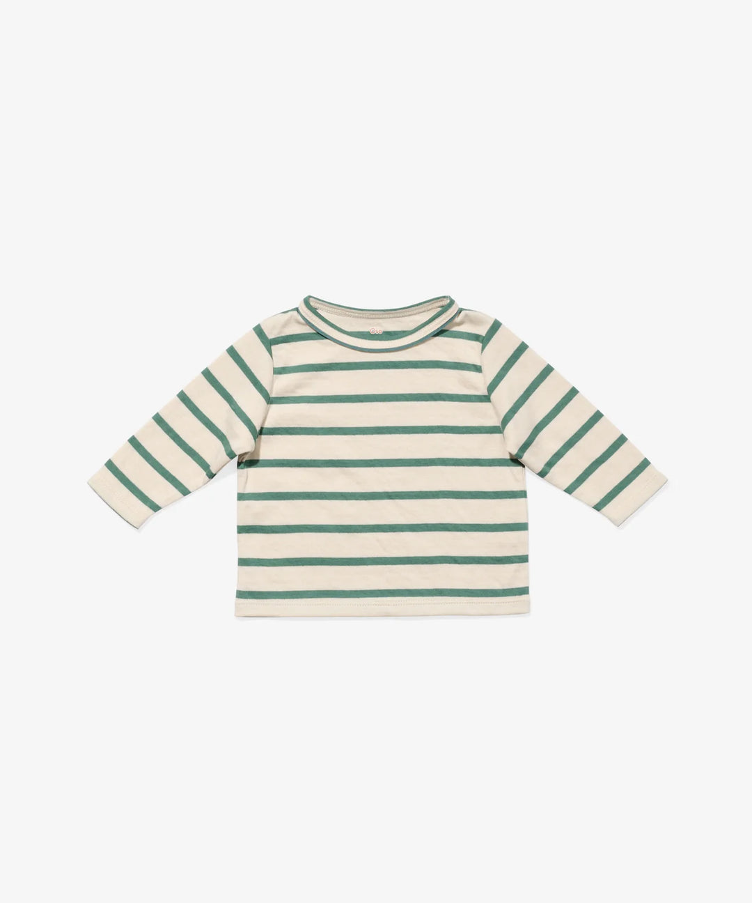 Edward Baby T-Shirt, Pine Stripe