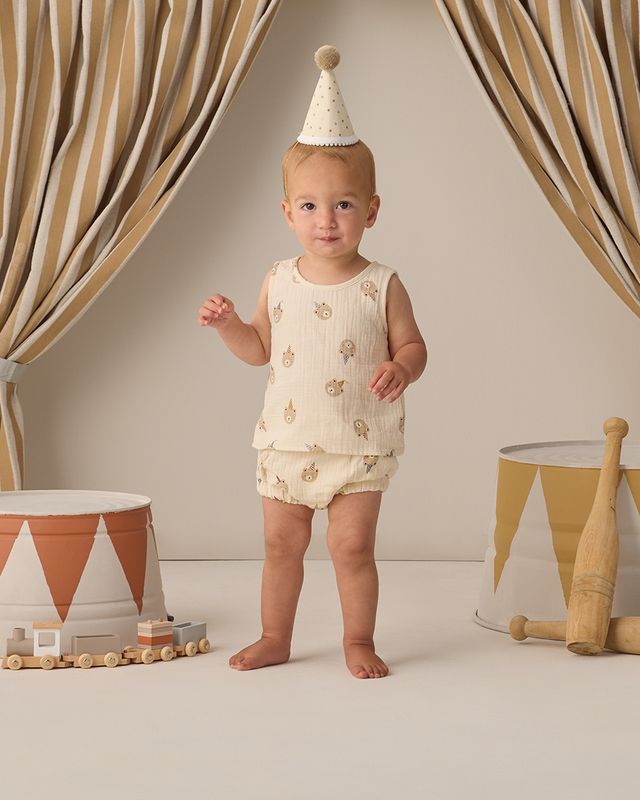 Woven Tank Set, Party Bears