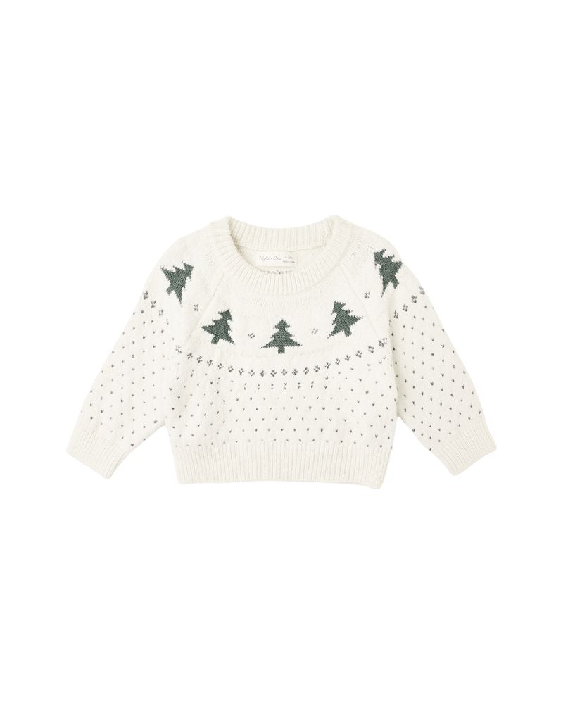 Fair Isle Sweater, Trees