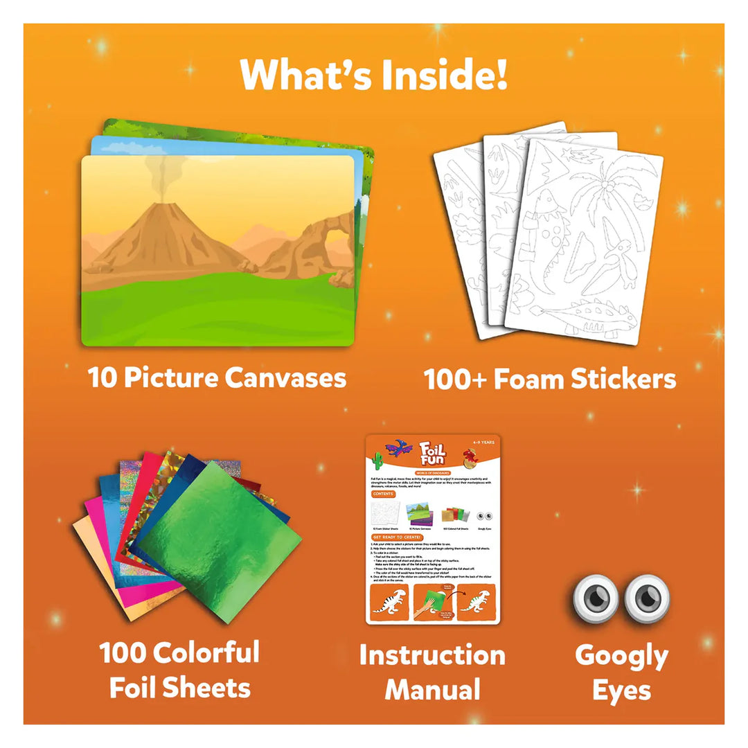 Foil Fun-Dinosaurs
