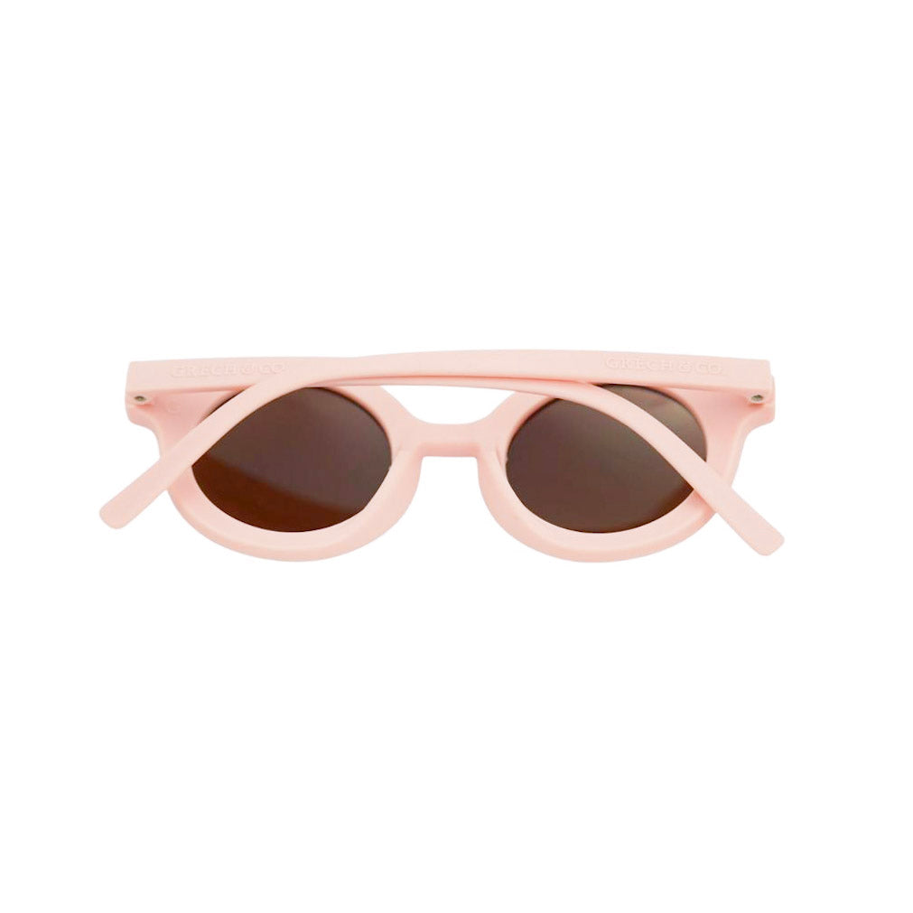 Round Sunglasses, Blush Bloom