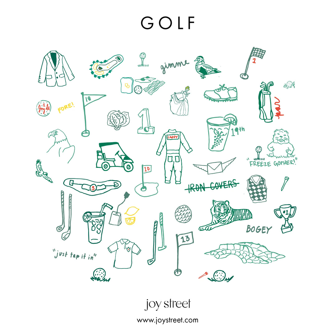 Zip Baby Onesie, Golf