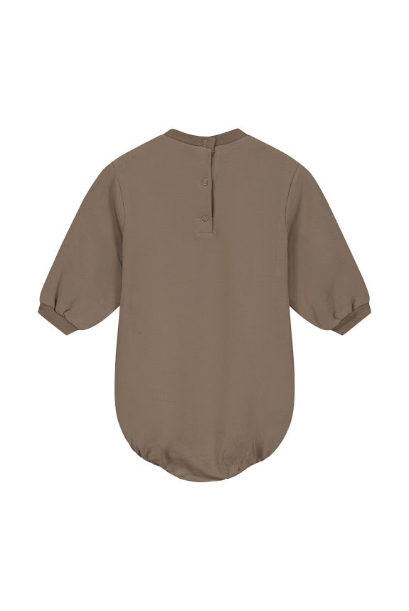 Baby Sweat Romper, Brownie