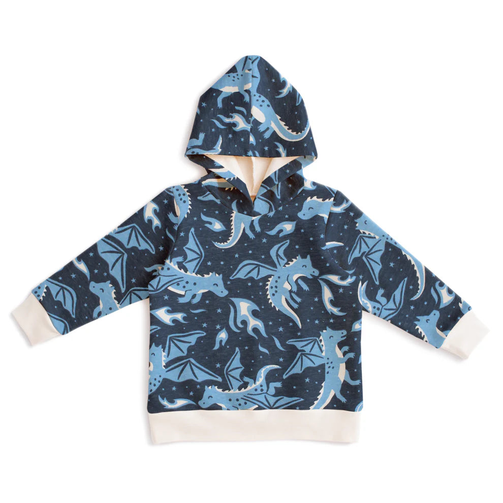 Hoodie, Dragons Blue