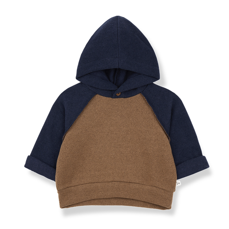 Hakon Hooded Sweater, Castagna