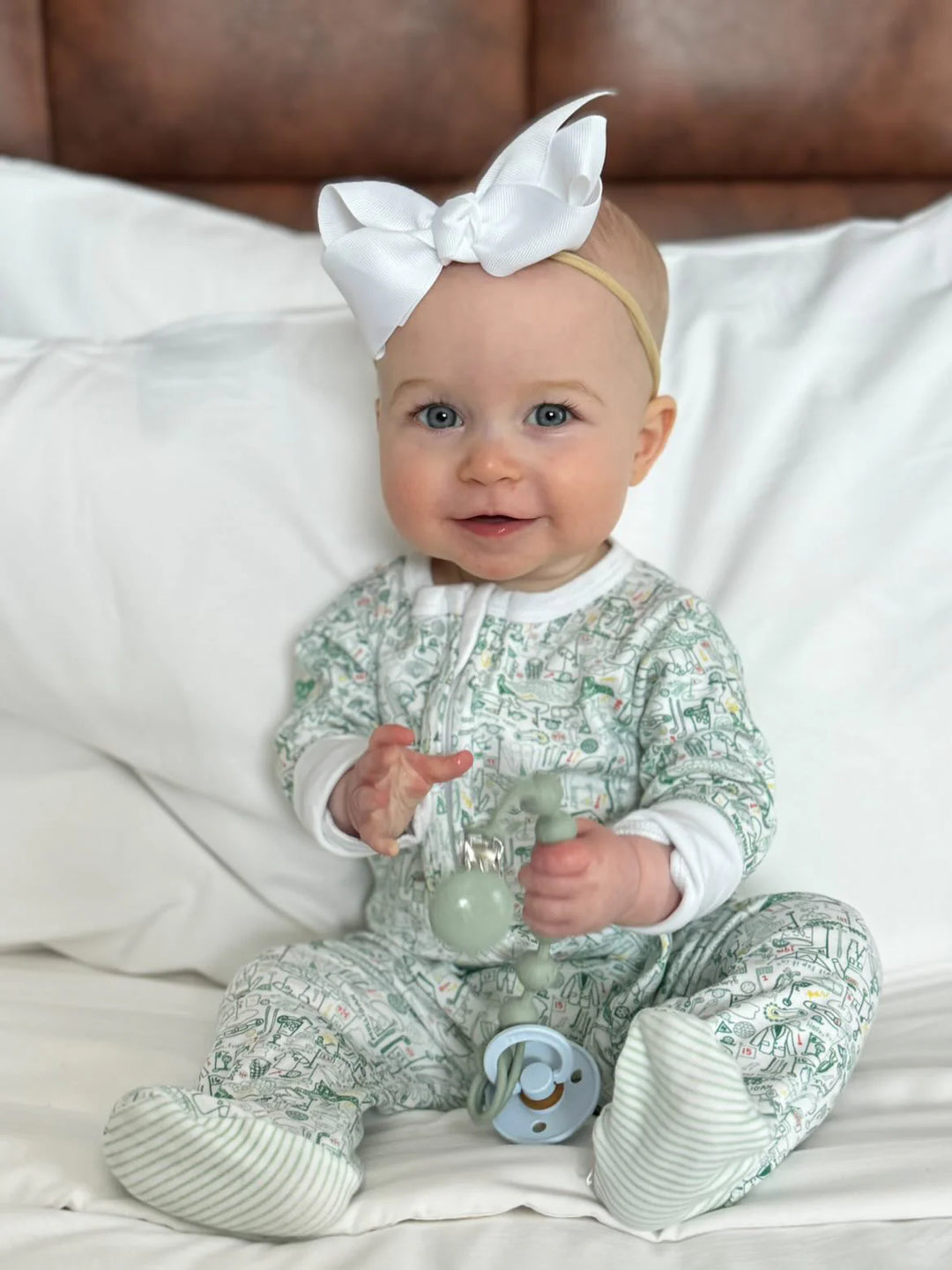 Zip Baby Onesie, Golf