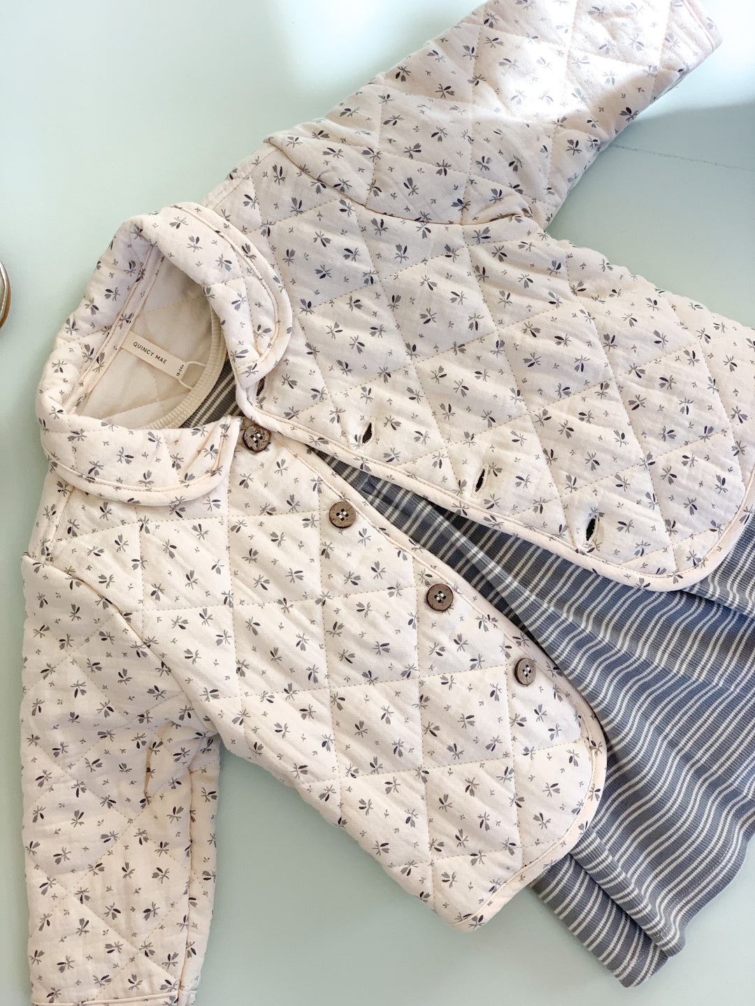 Quilted Jacket, Bluebell