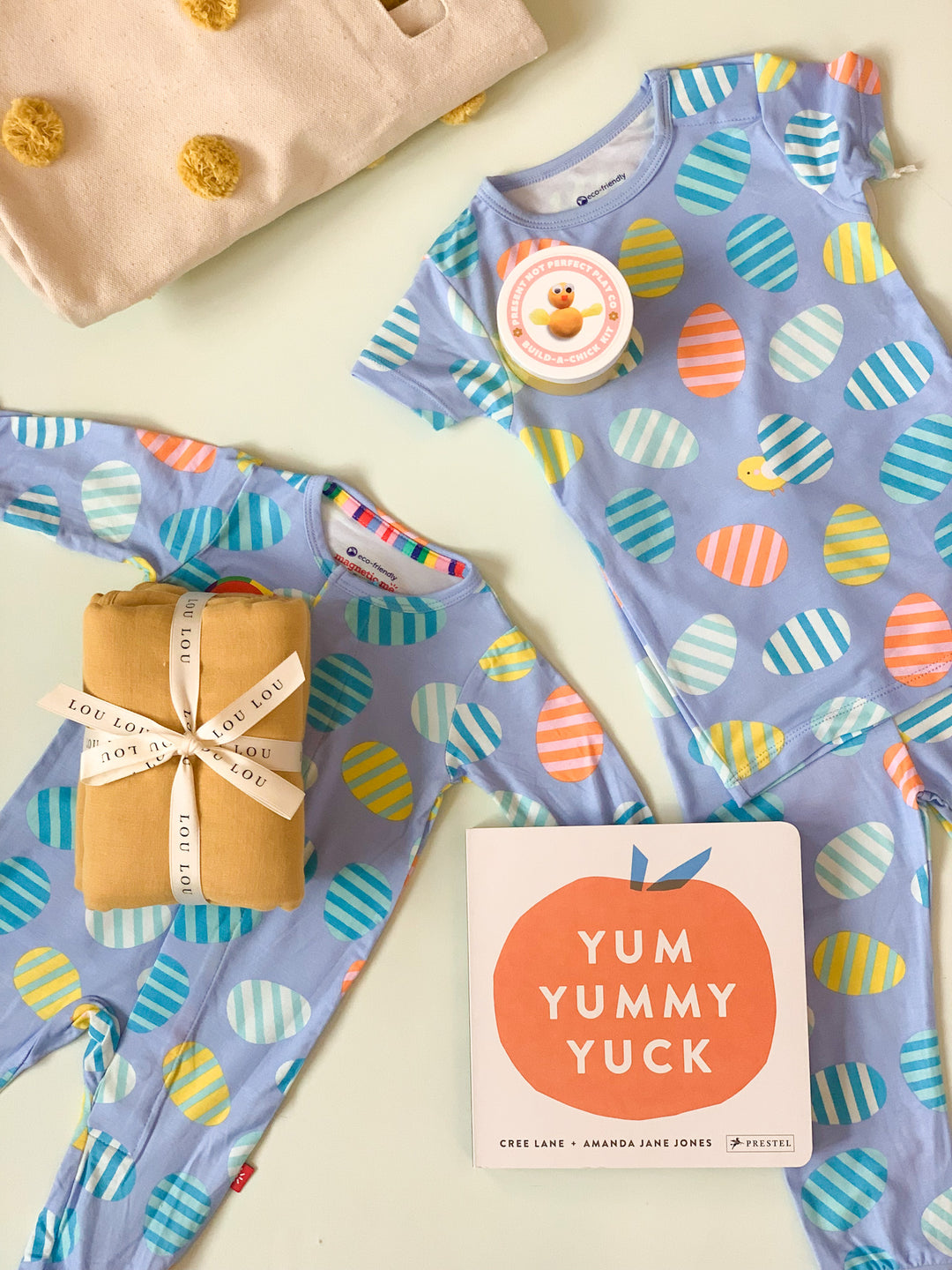 Modal S/S Pajama Set, Great Eggspectations