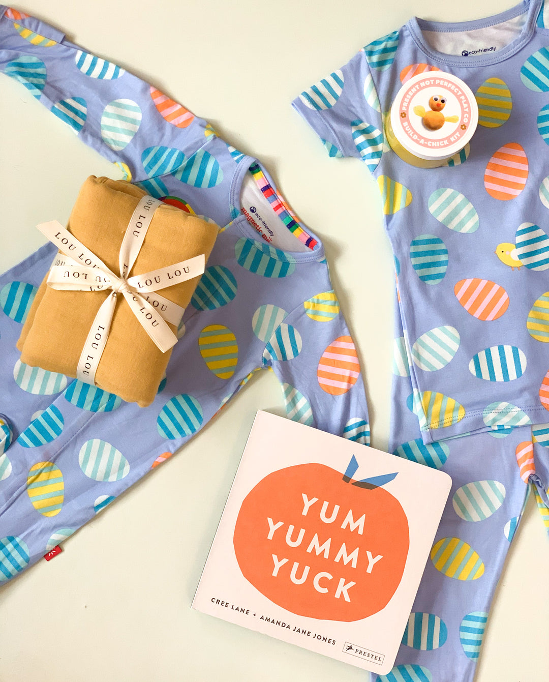 Modal S/S Pajama Set, Great Eggspectations