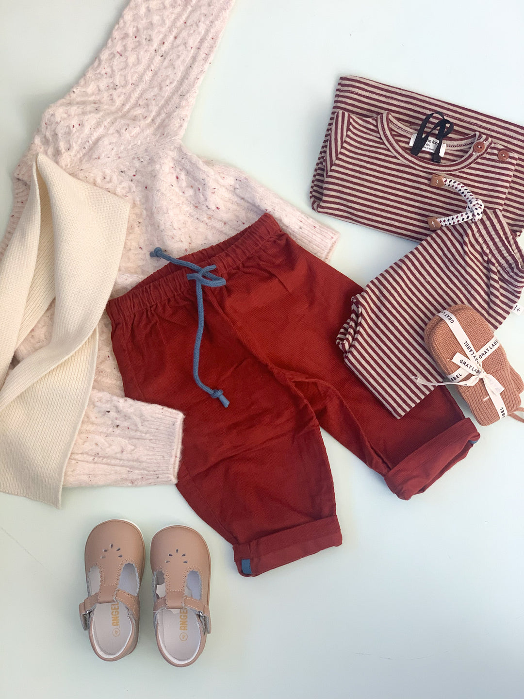 Bowie Baby Pant, Copper Corduroy