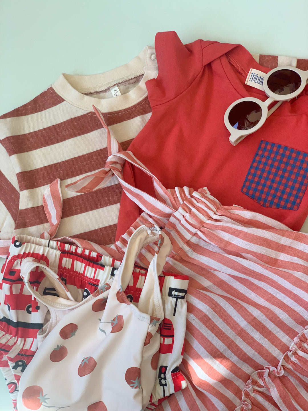 Araia Dress, Coral