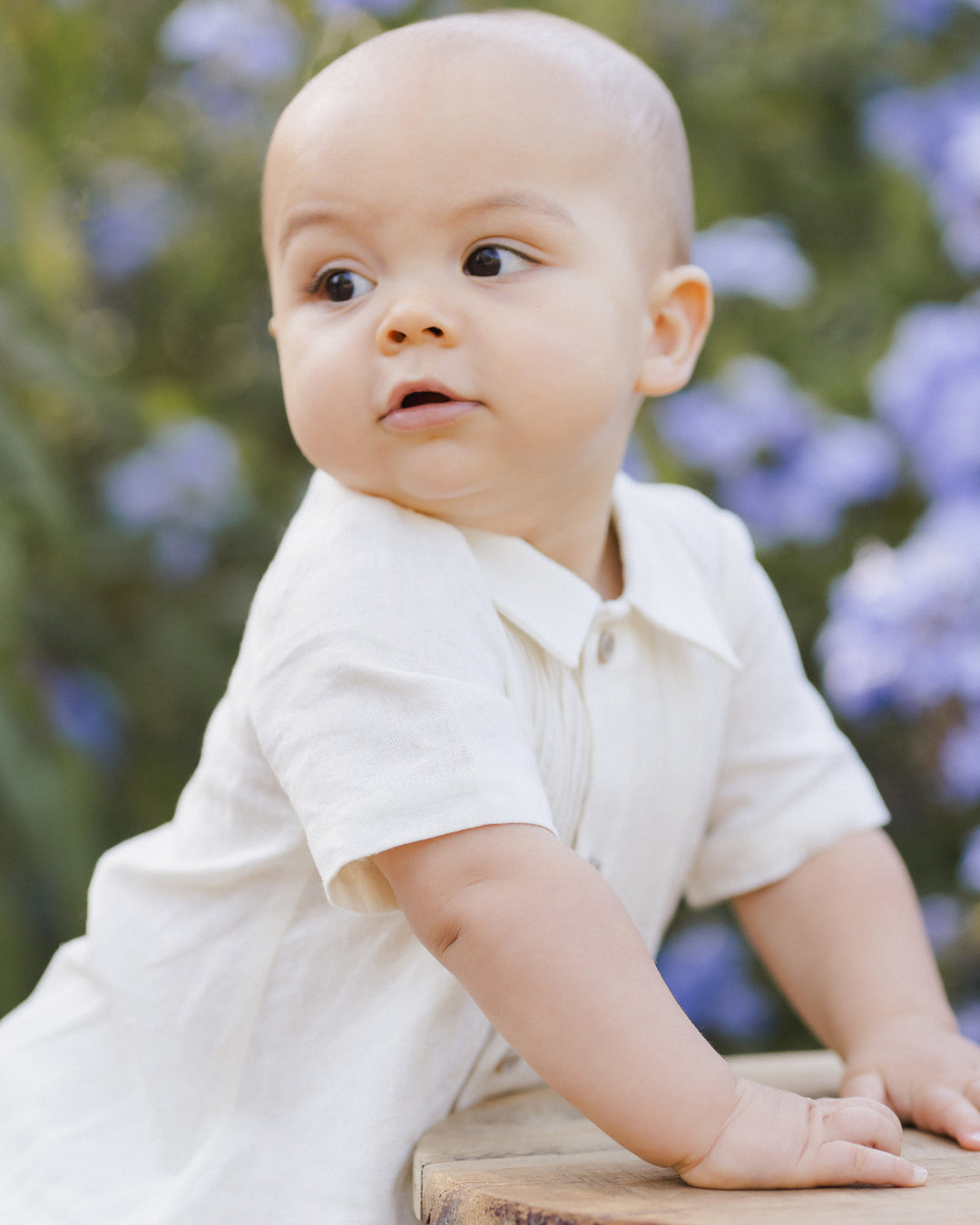 Henry Romper, White