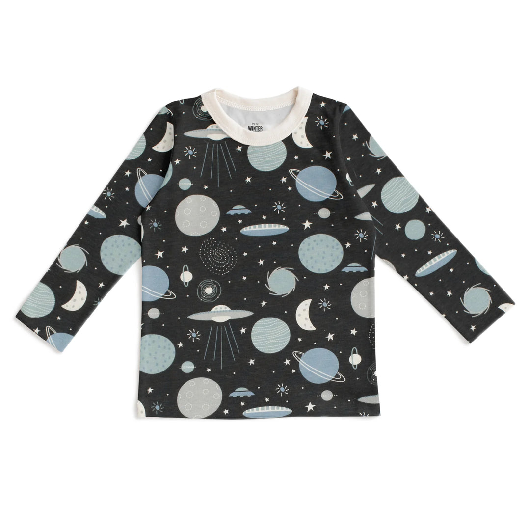 L/S Tee, Space Charcoal