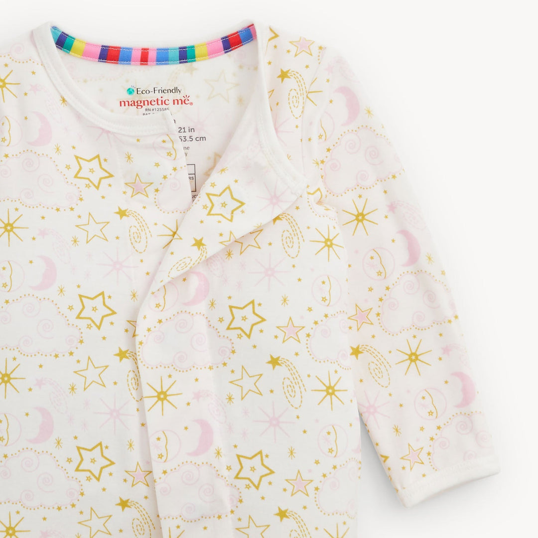 Modal Footie, Star Signs Pink