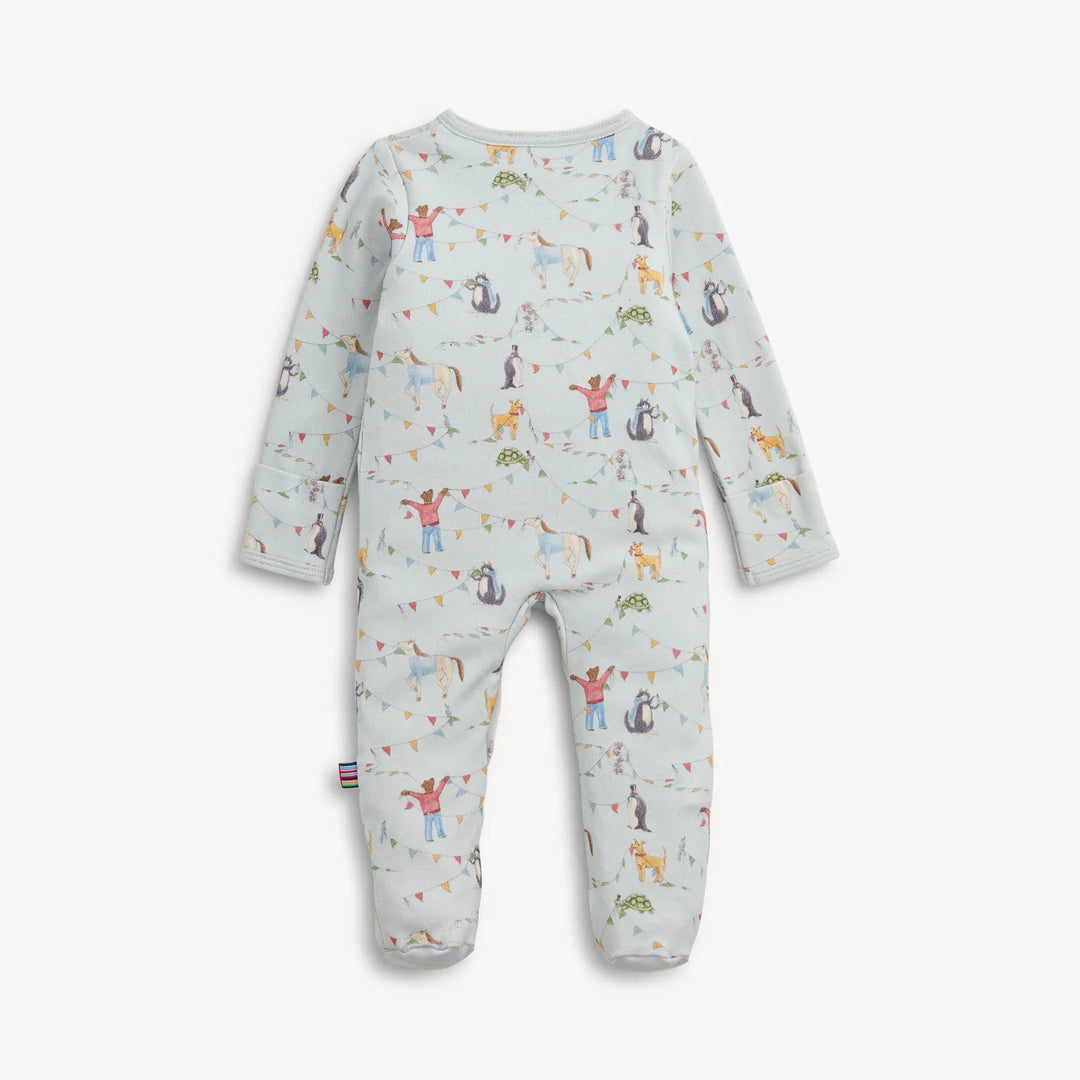 Organic Cotton Footie, Festival Friends