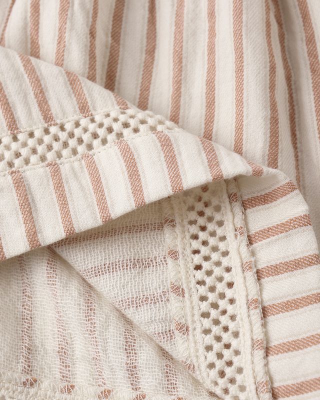 Ruffle Tank Dress, Vintage Stripe