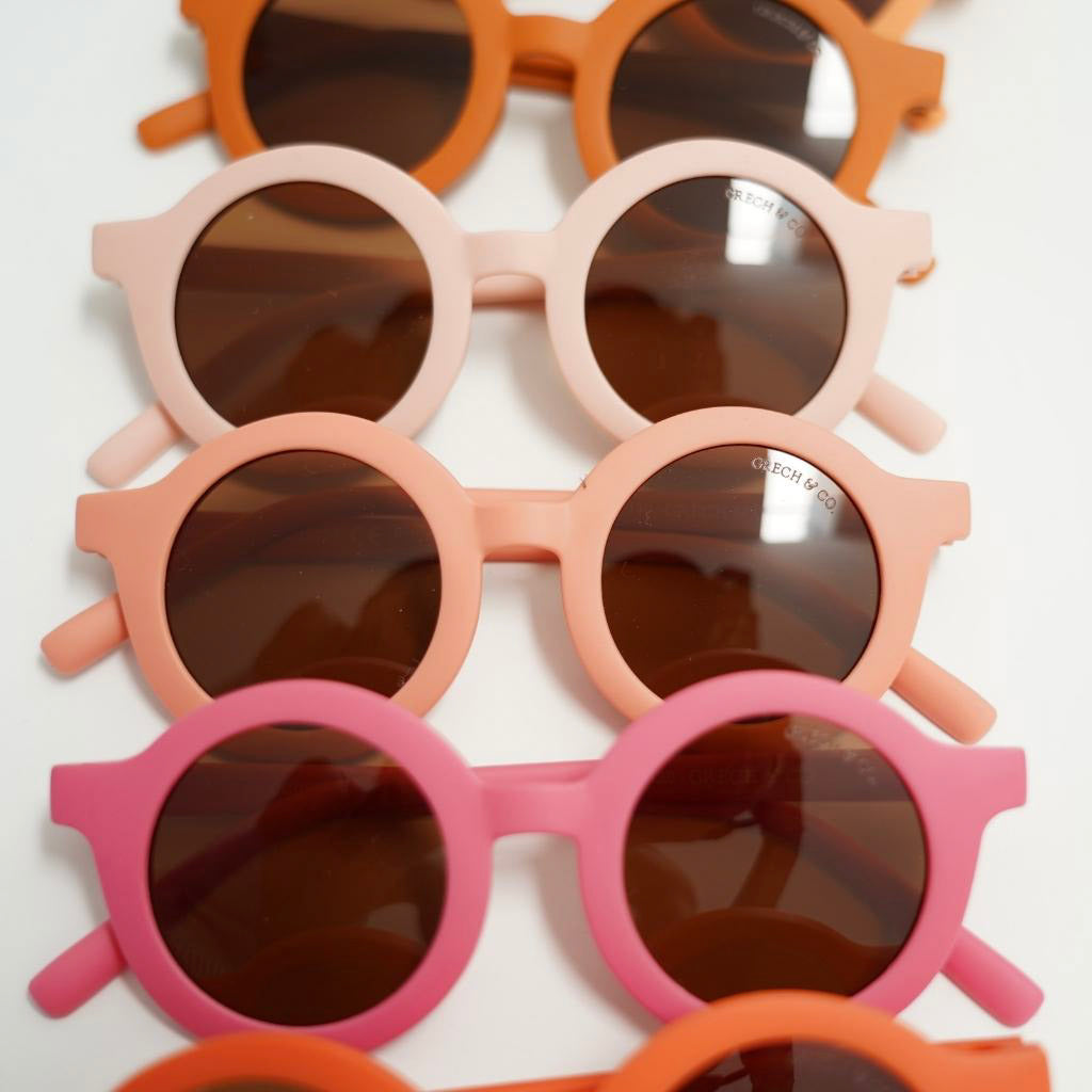 Round Sunglasses, Bubble Gum