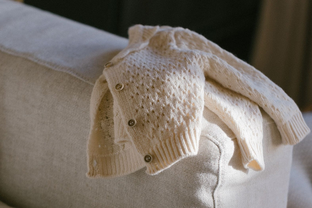 Nimes Girly Cardigan, Ecru
