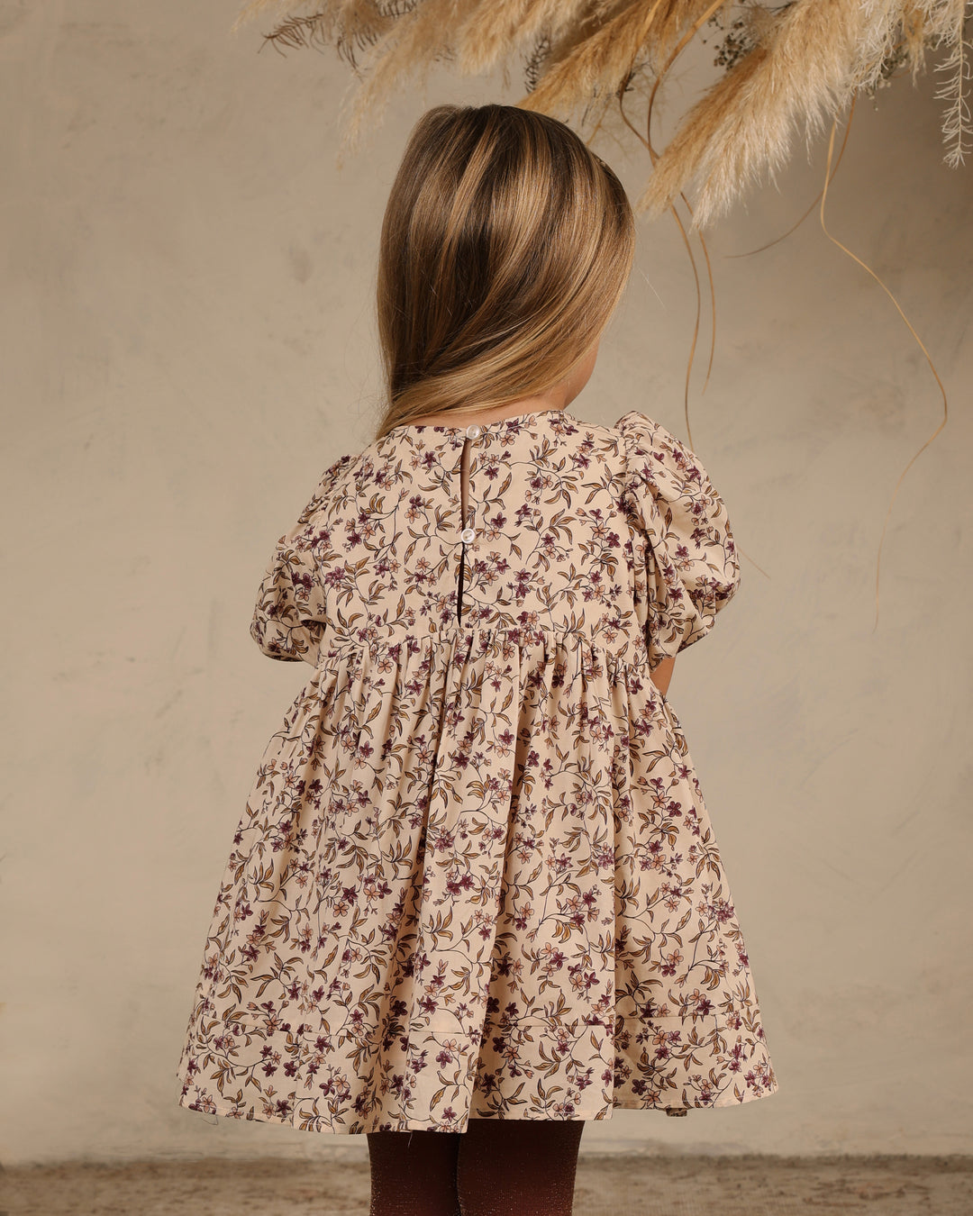 Luna Dress, Fig Floral