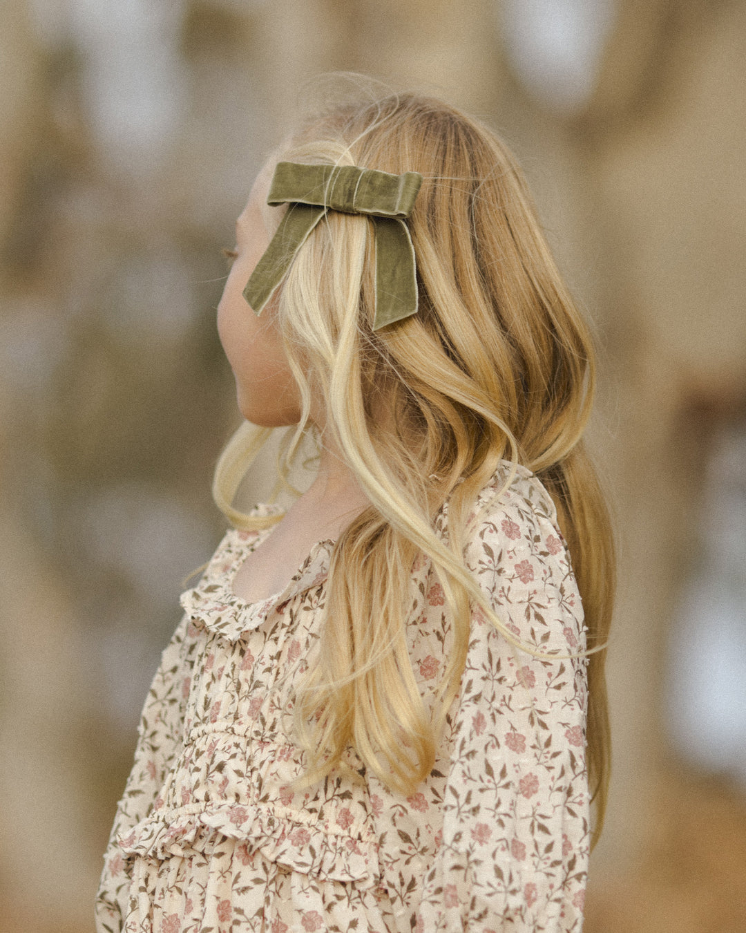 Velvet Bow, Olive