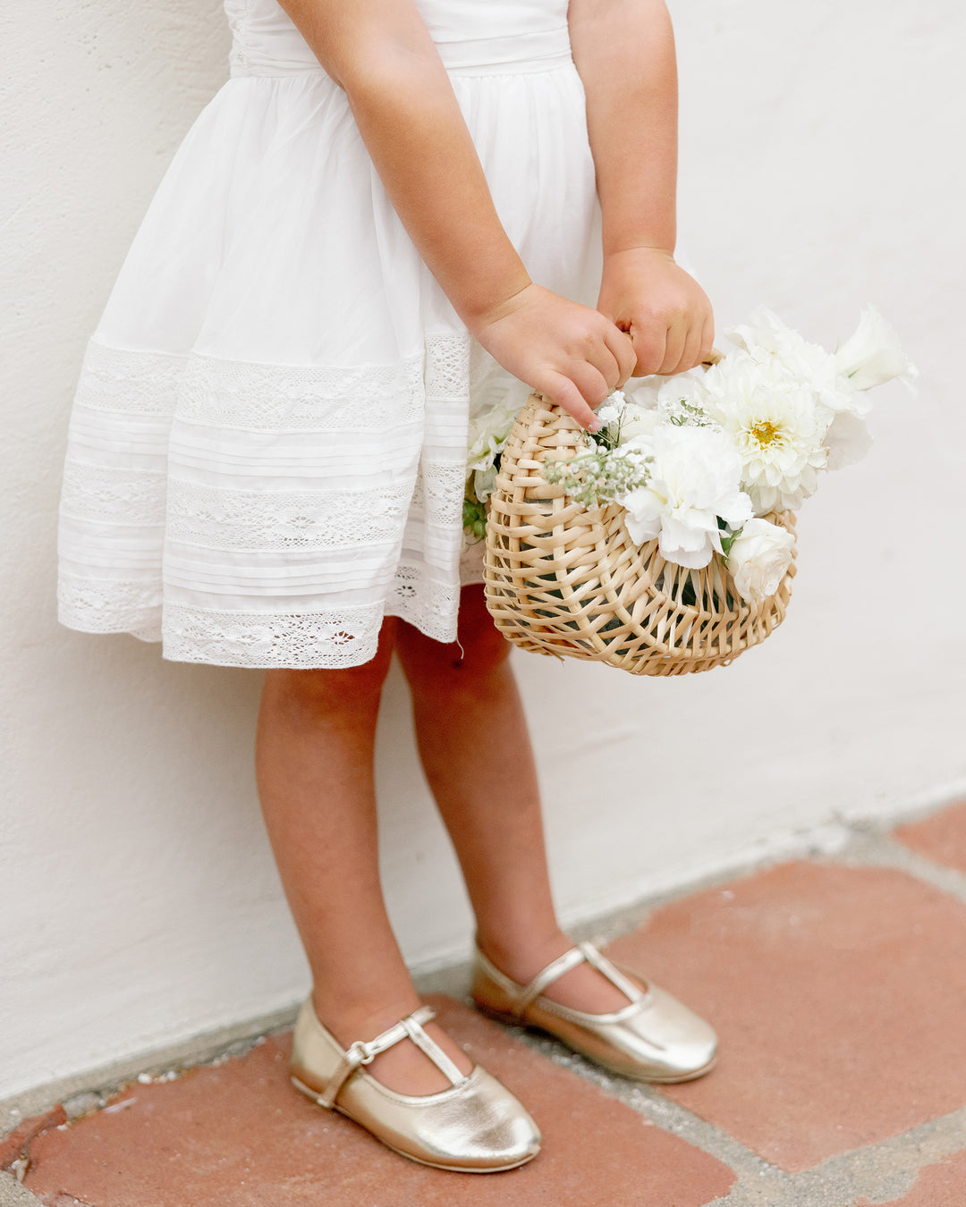 Dahlia Dress, White