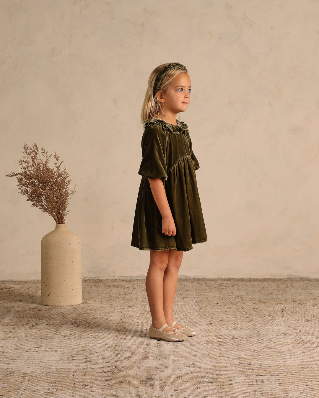 Adeline Dress, Olive