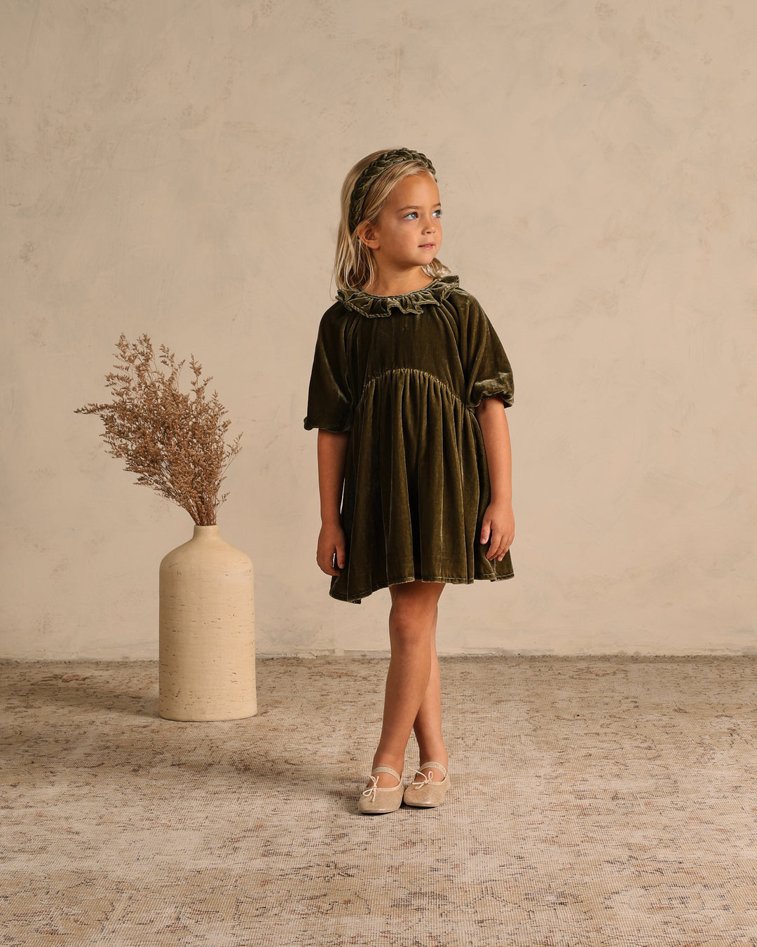 Adeline Dress, Olive