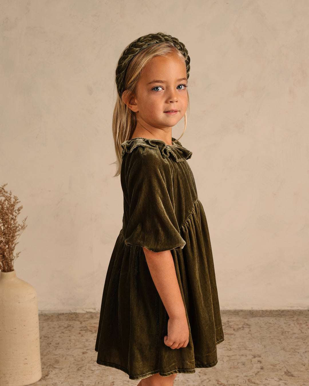 Adeline Dress, Olive