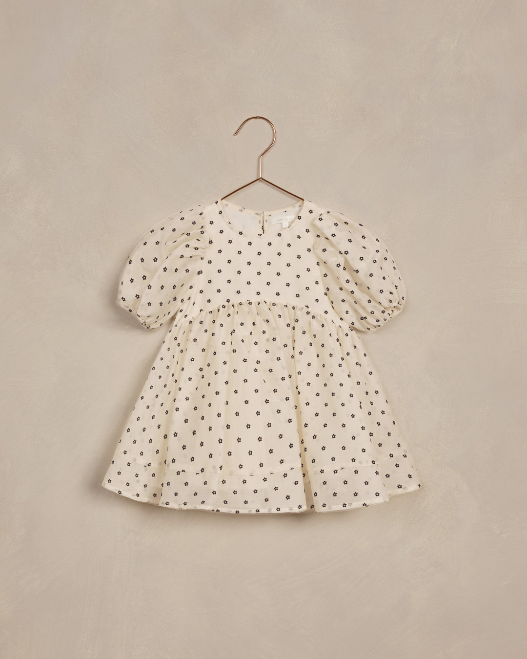 Luna Dress, Flocked Daisy