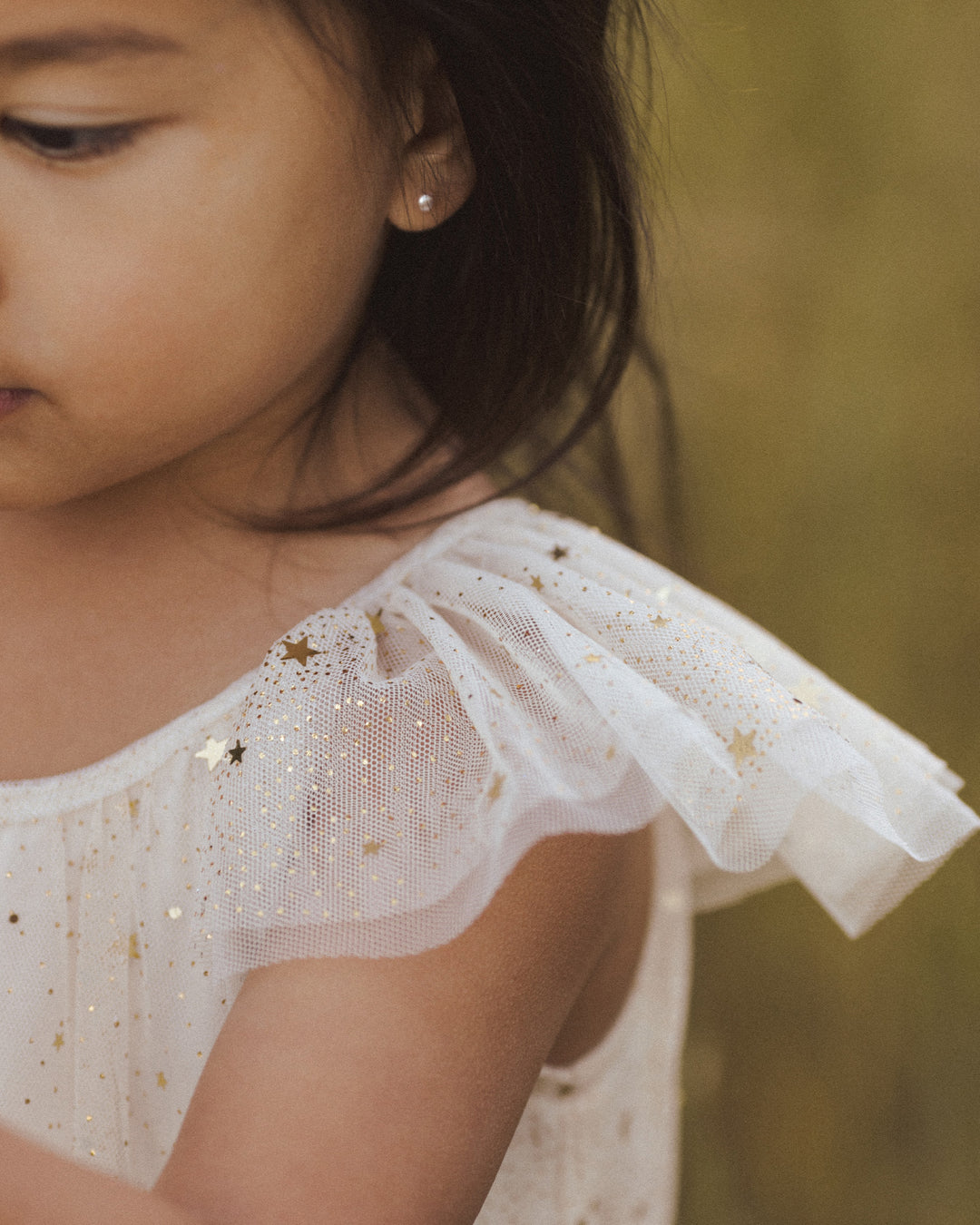 Edie Dress, Champagne Stars