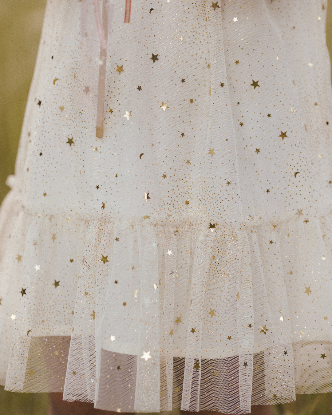 Edie Dress, Champagne Stars