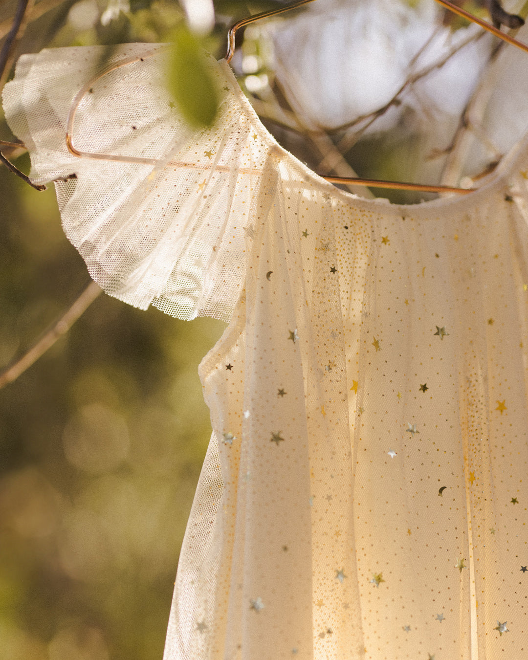 Edie Dress, Champagne Stars