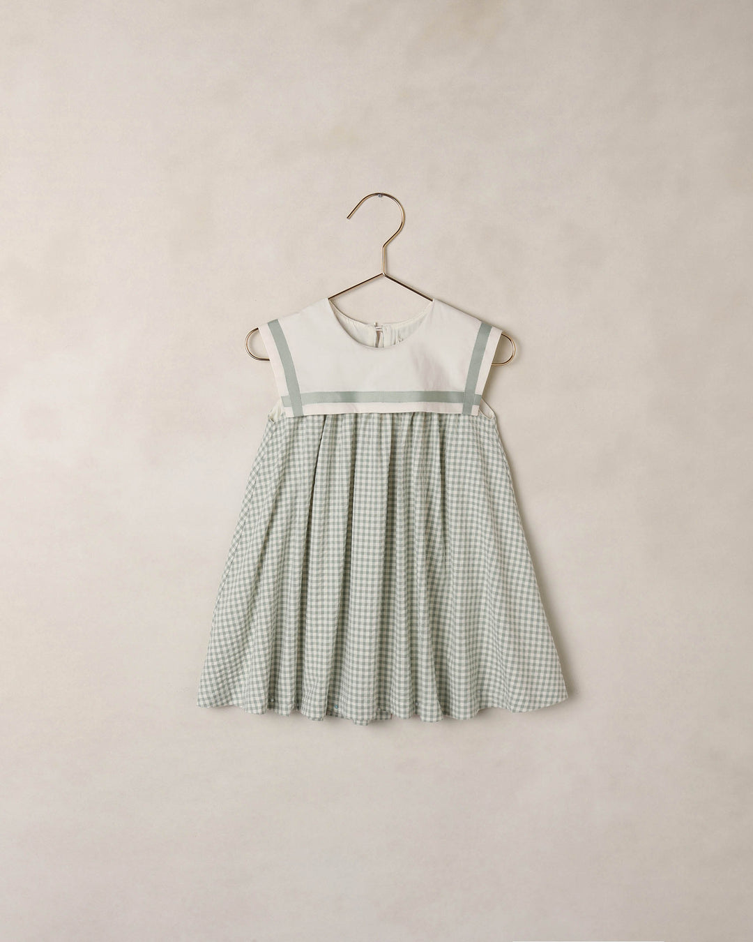 Daisy Dress, Eucalyptus Check