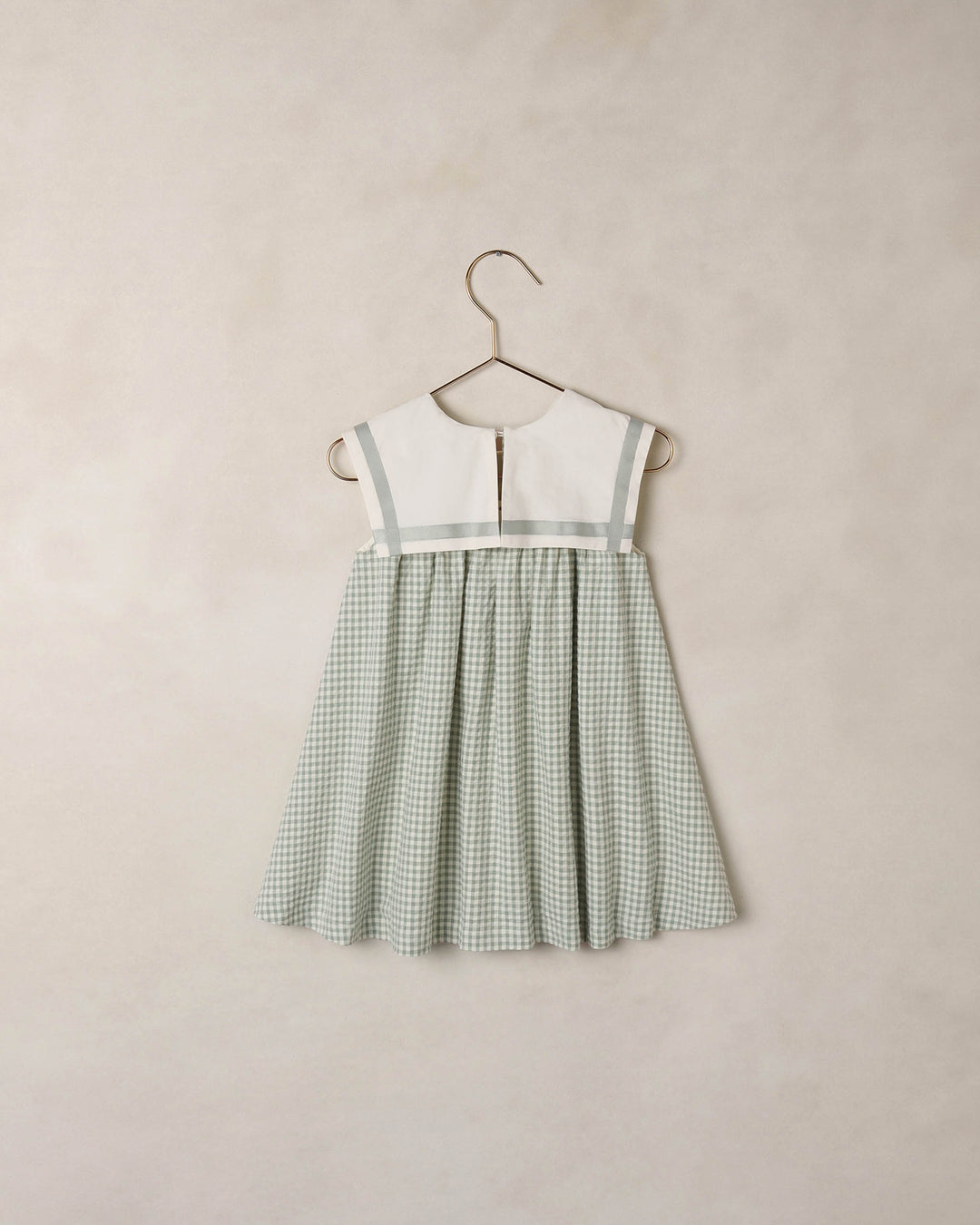 Daisy Dress, Eucalyptus Check