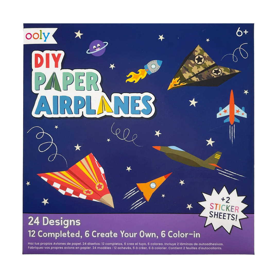 D.I.Y. Paper Airplanes Activity Kit