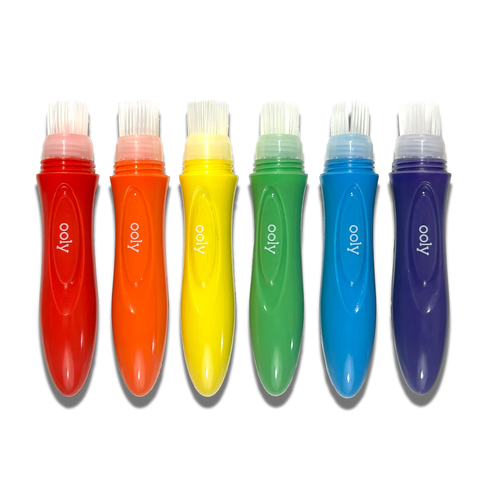 Easy Squeezy Squeezable Poster Paint Brushes