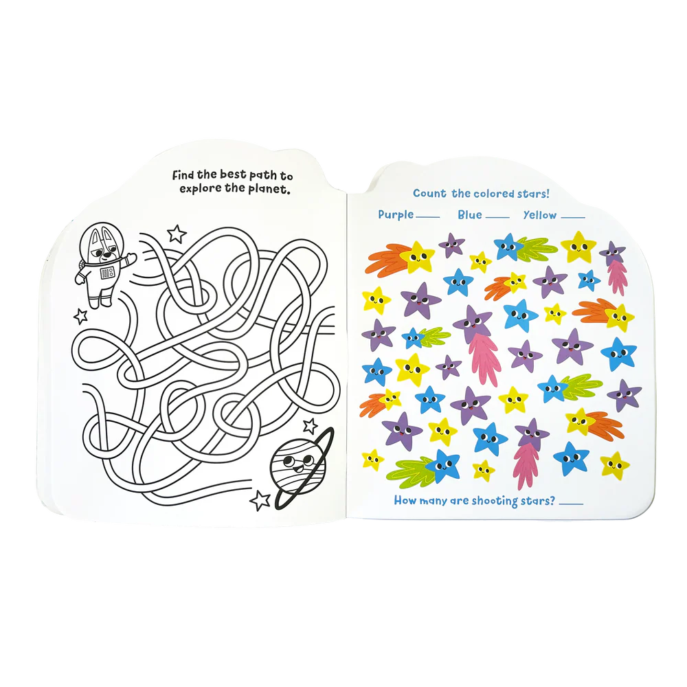 Playful Pages Activity Book - Pets in Space