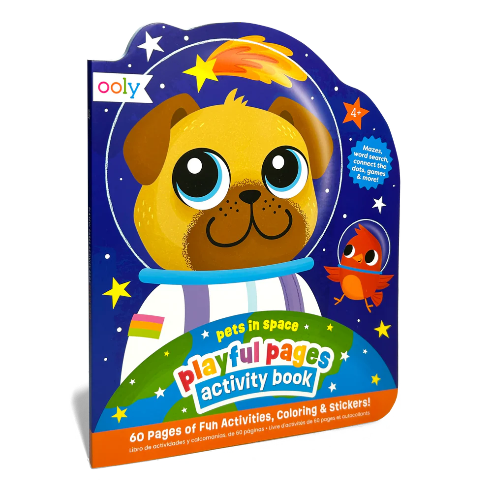 Playful Pages Activity Book - Pets in Space