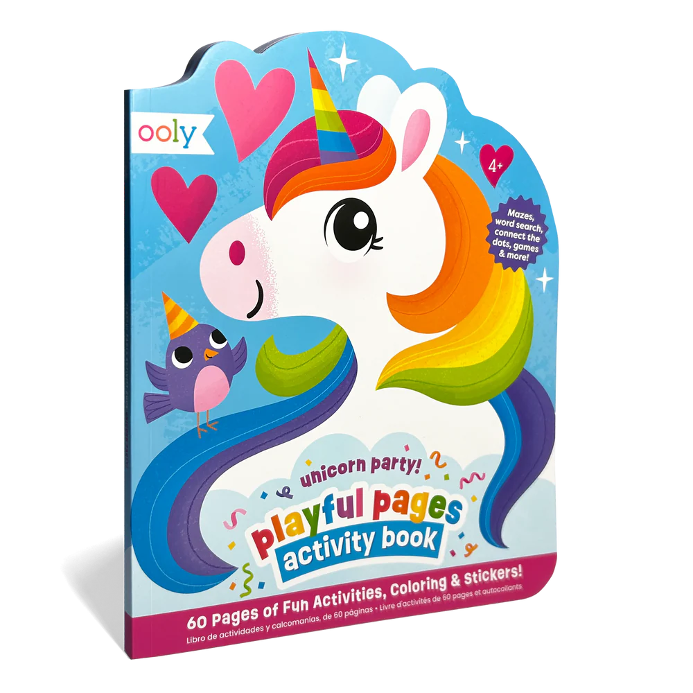 Playful Pages Activity Book - Unicorn Party!