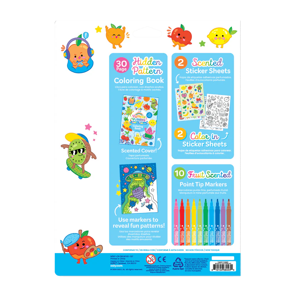 Yummy Yummy Scented Coloring Kit