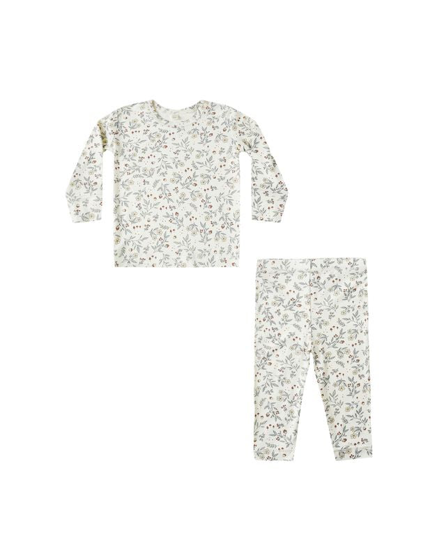 Bamboo Pajama Set, Woodland