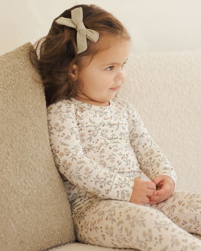 Bamboo Pajama Set, Woodland