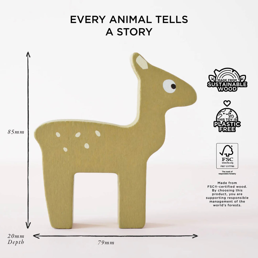 Woodland Stacking, Forest Animals & Bag