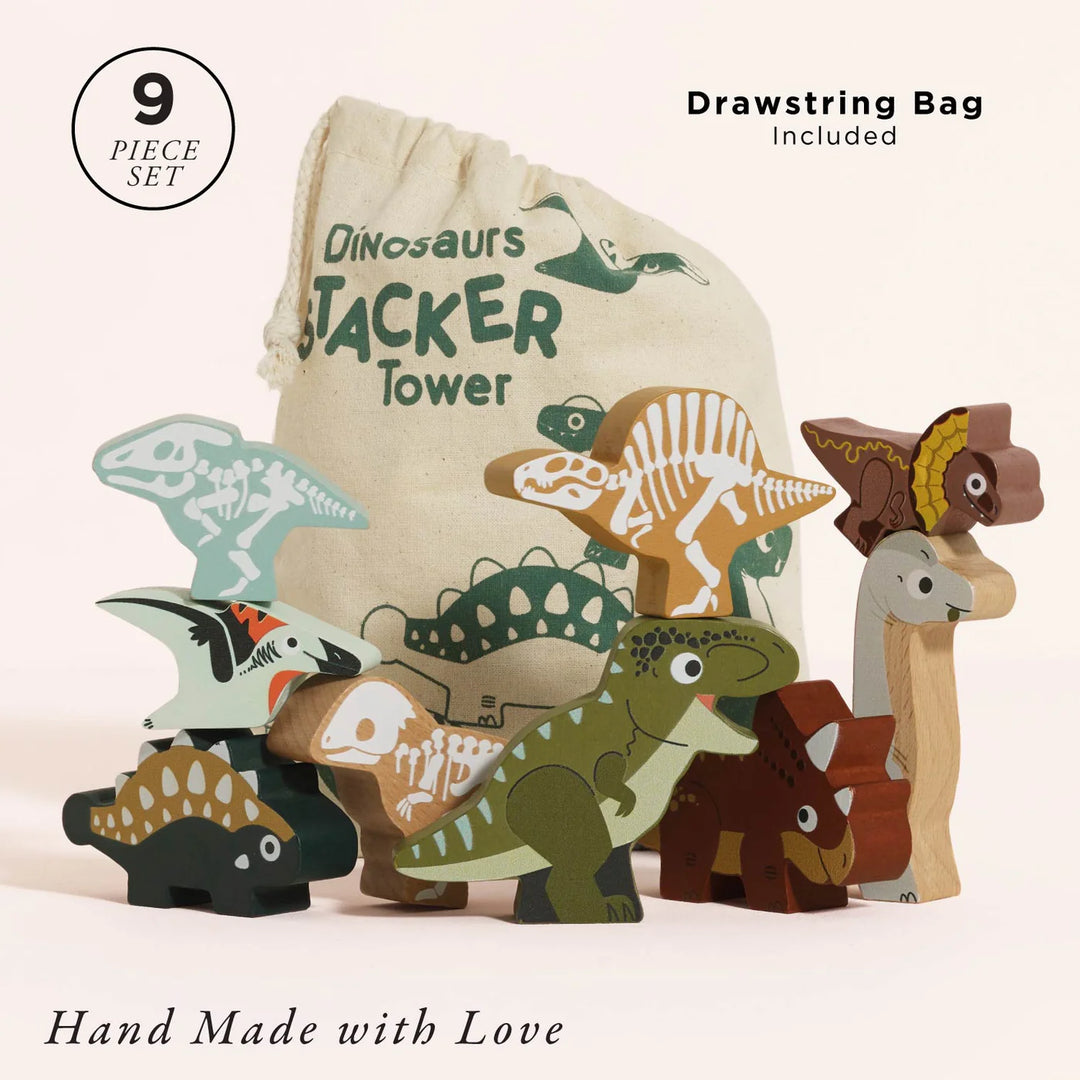 Jurassic Stacking, Dinosaurs & Bag