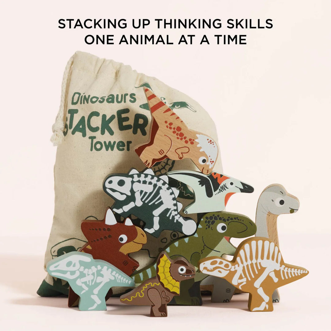 Jurassic Stacking, Dinosaurs & Bag