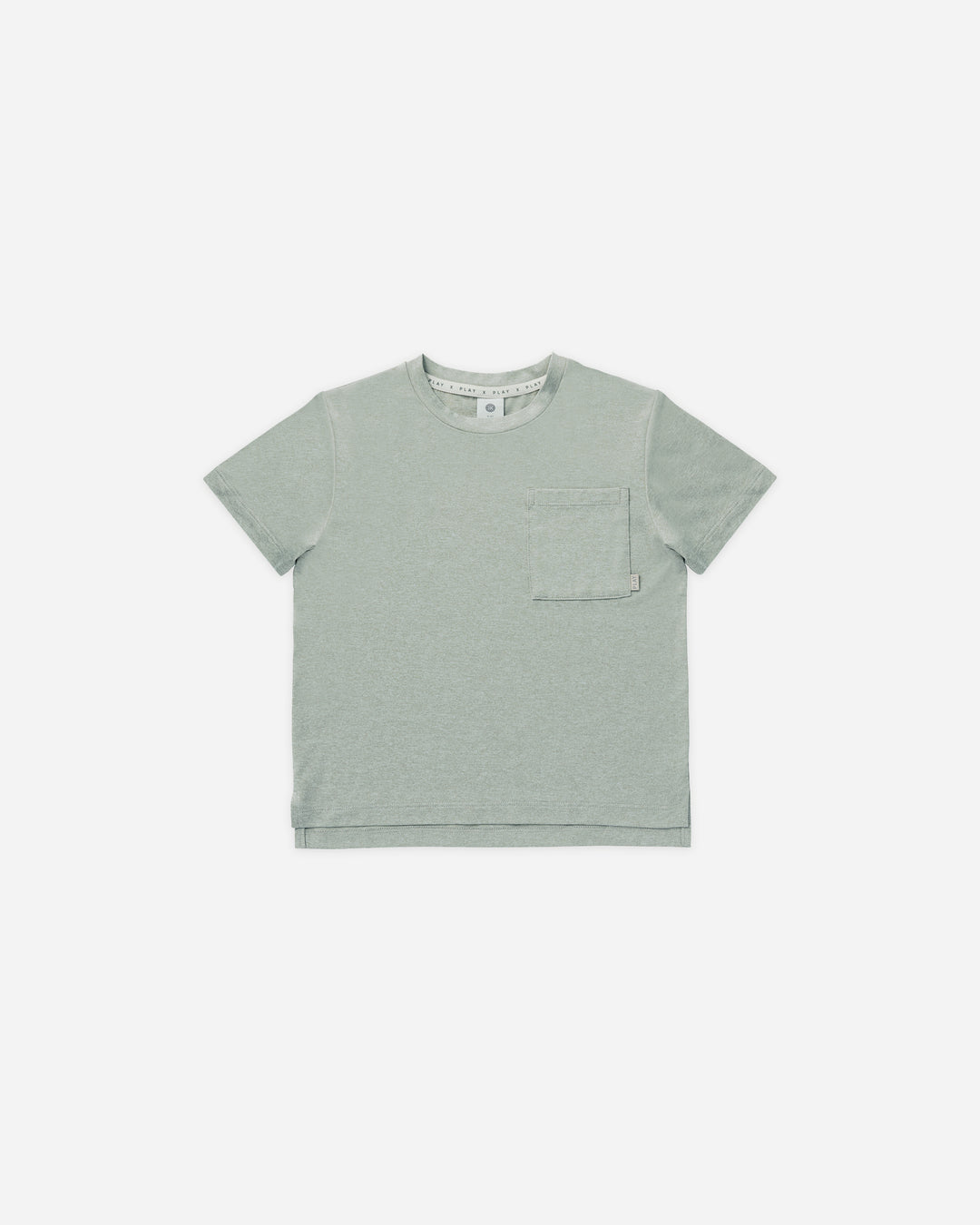 Cove Essential Pocket Tee, Heathered Sea Green